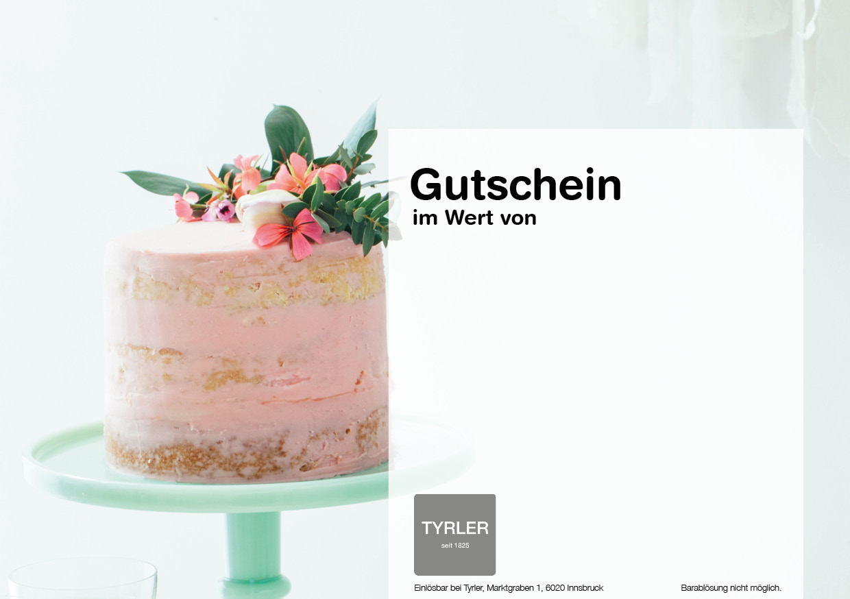 Tyrler - Gutschein